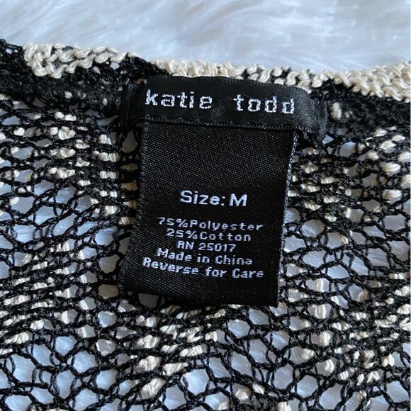 Katie Todd Knit Cardigan Size Medium - Picture 7 of 9